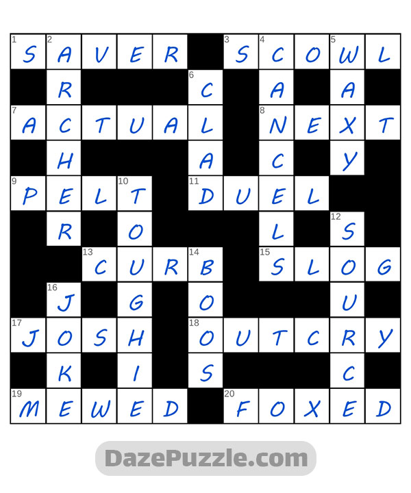 puzzle page crossword 12 october 2024 answer