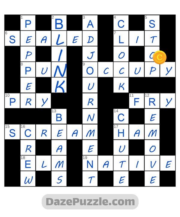 puzzle page crossword 25 october 2024 answer