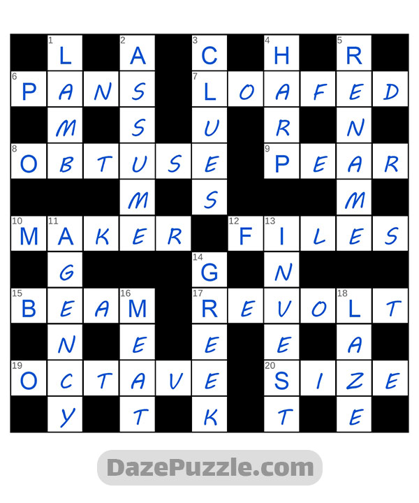 puzzle page crossword 3 october 2024 answer