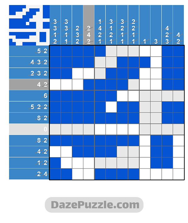 puzzle page picture cross 16 october 2024 answer