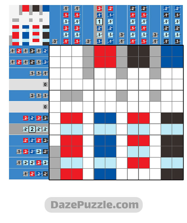 puzzle page picture cross 17 october 2024 answer