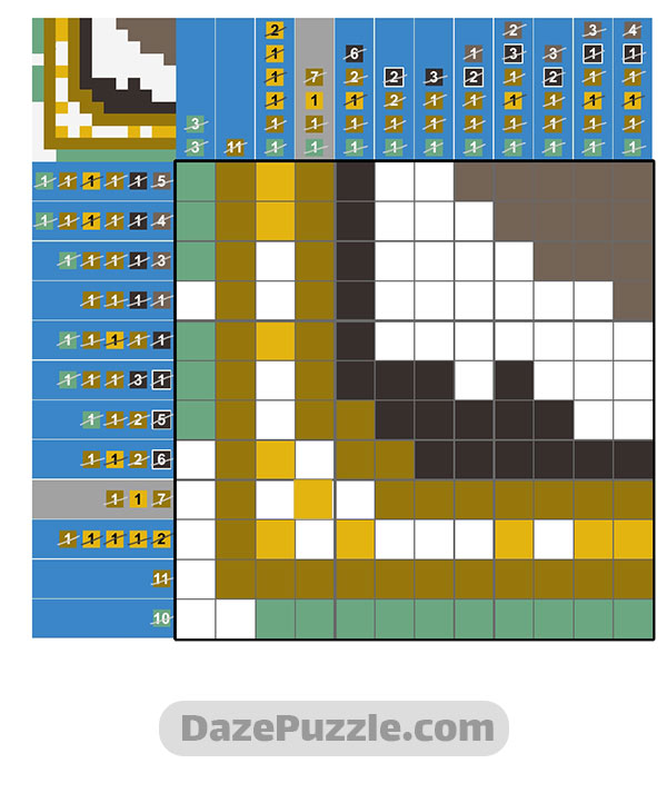 puzzle page picture cross 22 october 2024 answer