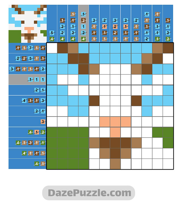 puzzle page picture cross 24 october 2024 answer