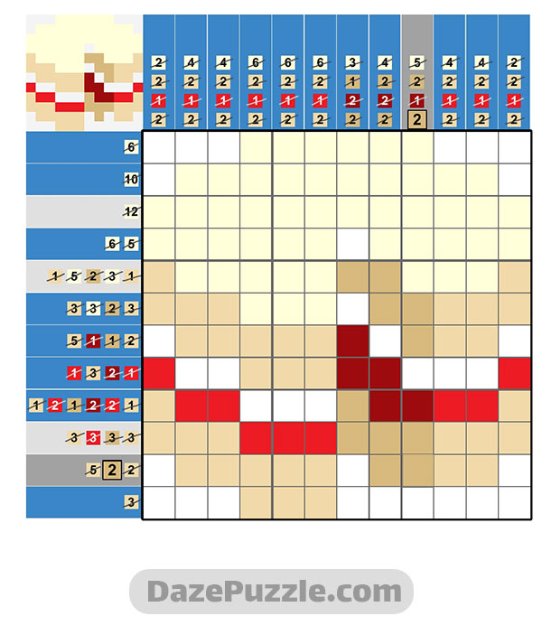 puzzle page picture cross 29 october 2024 answer