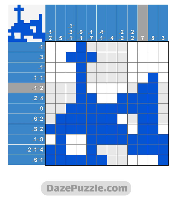 puzzle page picture cross 6 october 2024 answer