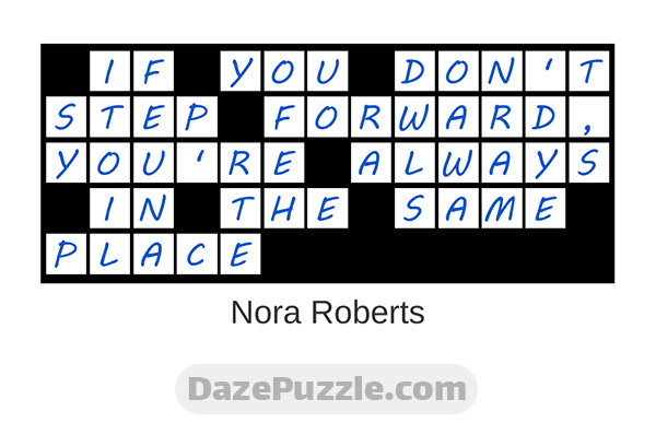 puzzle page quote slide 10 october 2024 answer