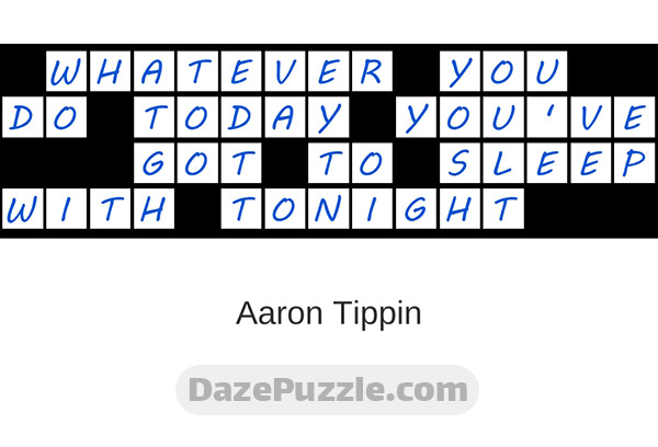 puzzle page quote slide 3 october 2024 answer
