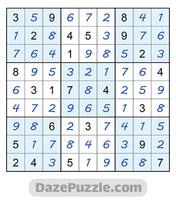 puzzle page sudoku 1 october 2024 answer