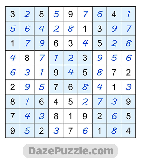 puzzle page sudoku 24 october 2024 answer