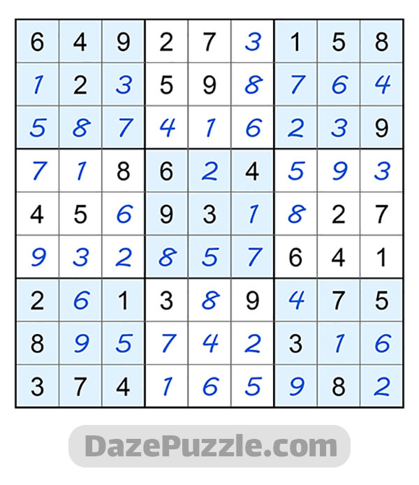 puzzle page sudoku 29 october 2024 answer