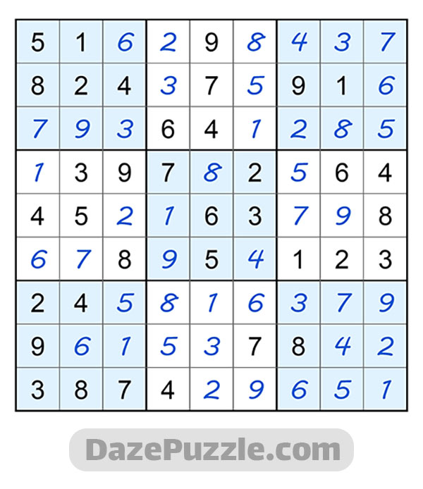 puzzle page sudoku 8 october 2024 answer
