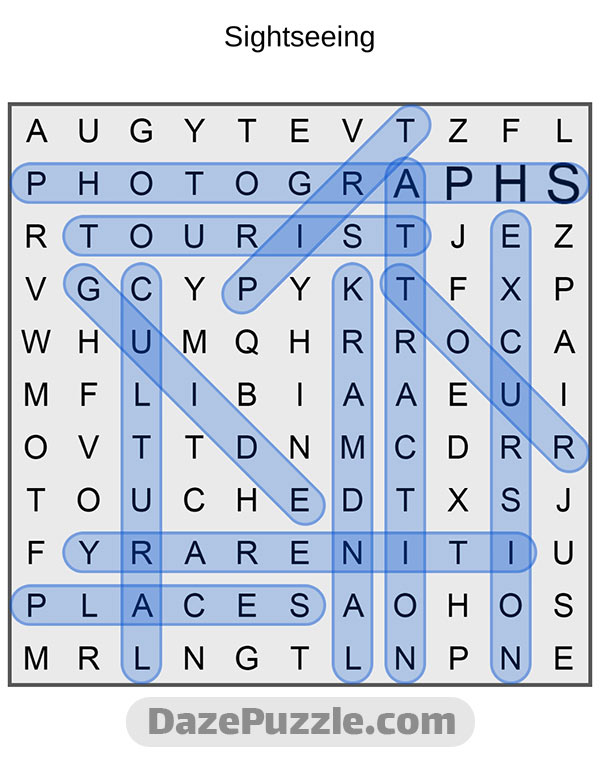 puzzle page word search 18 october 2024 answer