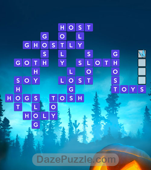 Wordscapes October 22 2024 Daily Puzzle Answers
