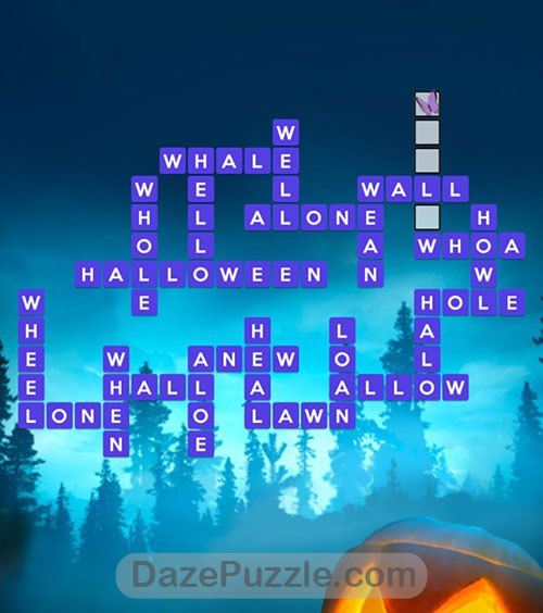 Wordscapes October 31 2024 Daily Puzzle Answers