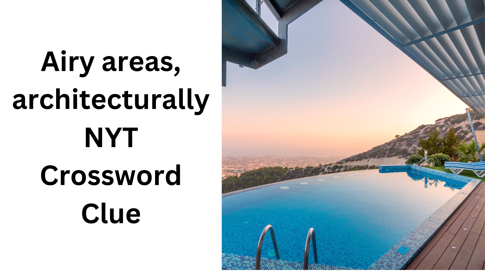Airy areas, architecturally NYT Crossword Clue