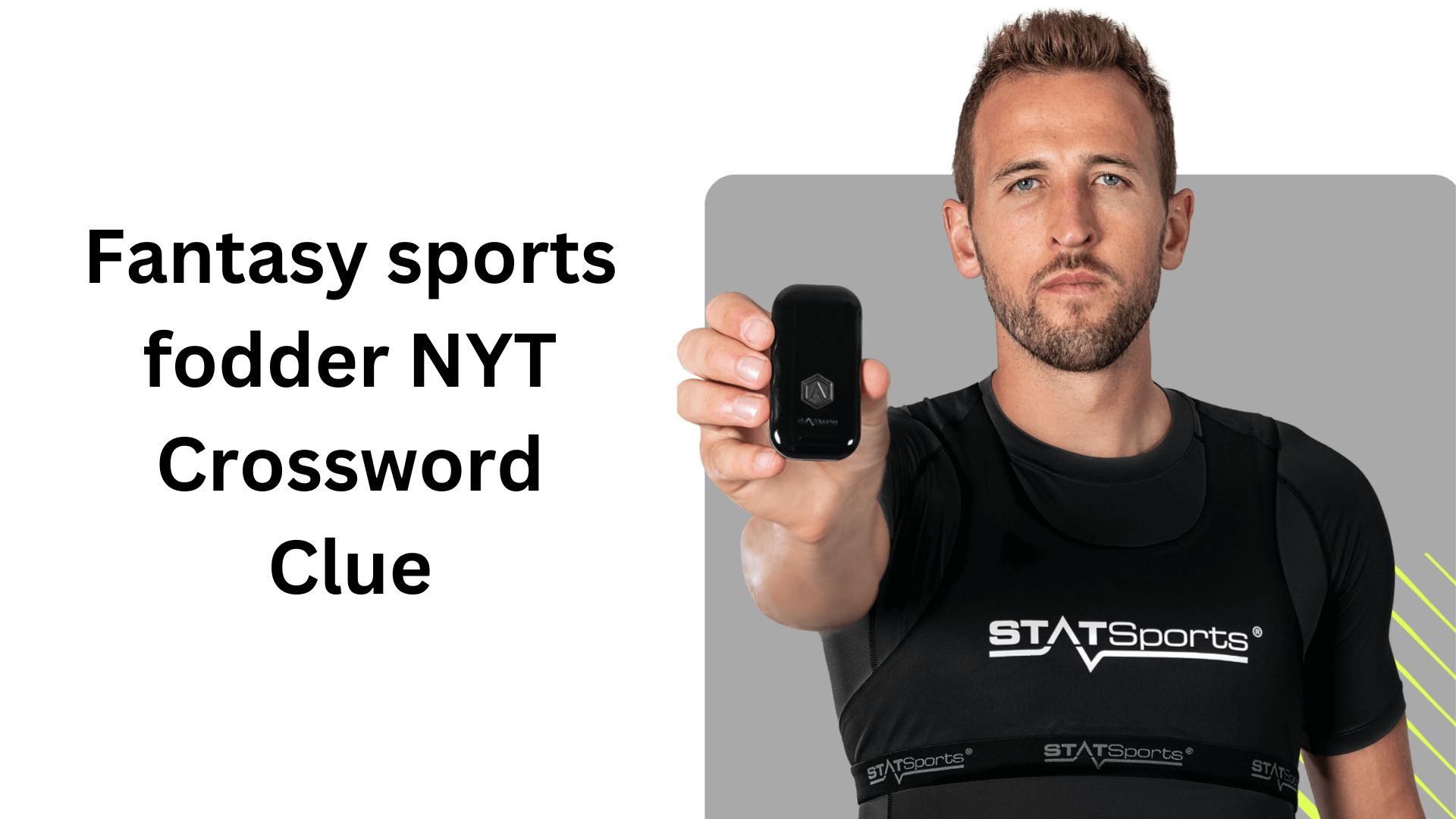 Fantasy sports fodder NYT Crossword Clue