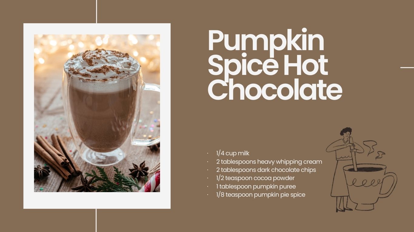Pumpkin Spice Hot Chocolate