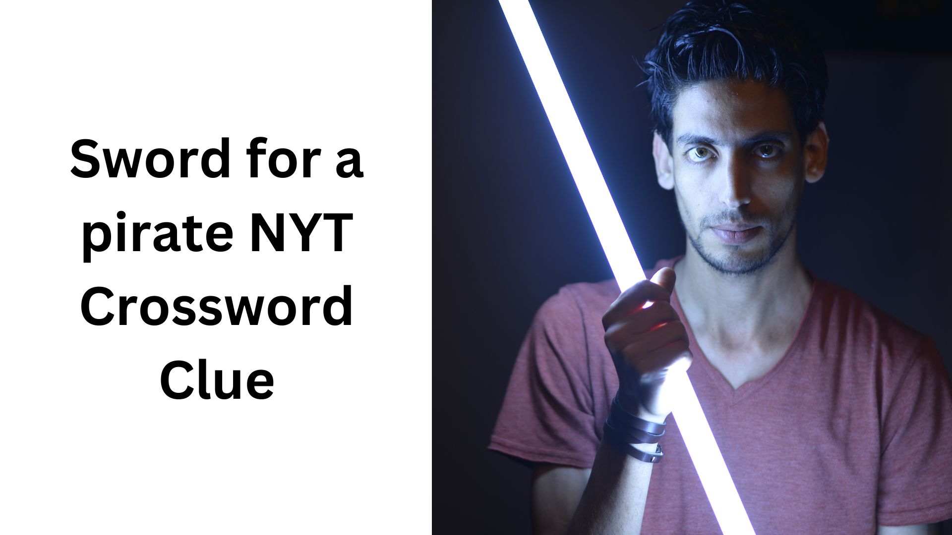 Sword for a pirate NYT Crossword Clue
