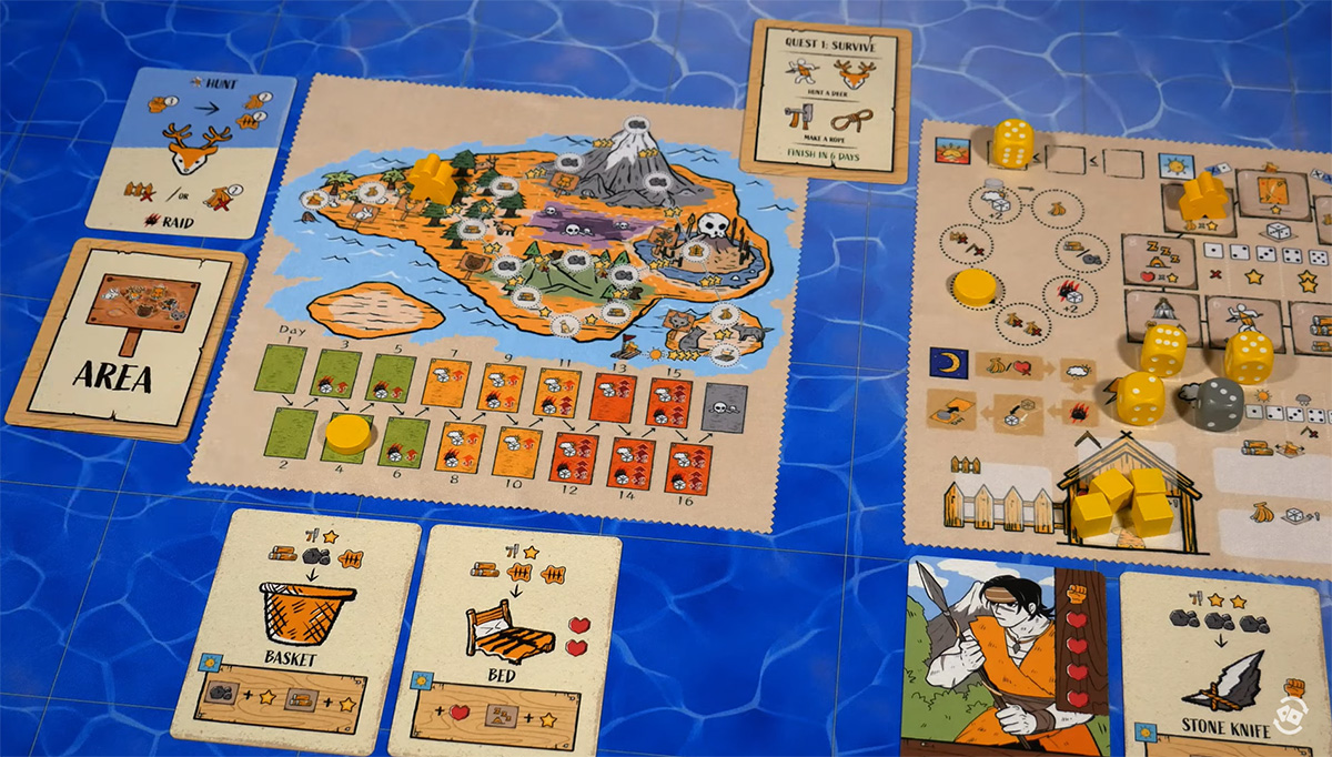 dieson crusoe board game