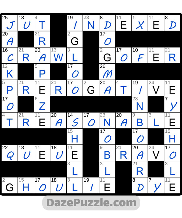 puzzle page codeword 24 november 2024 answer