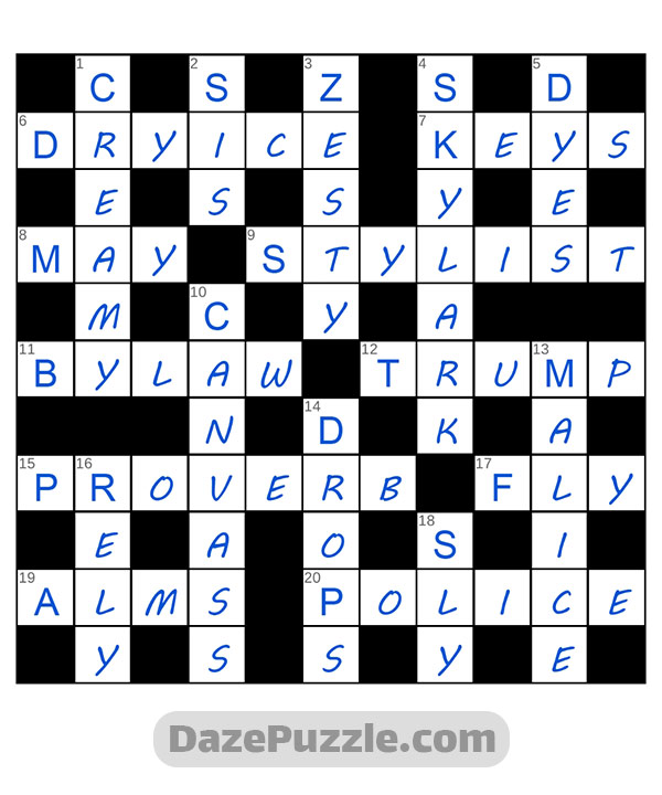 puzzle page crossword 30 november 2024 answer