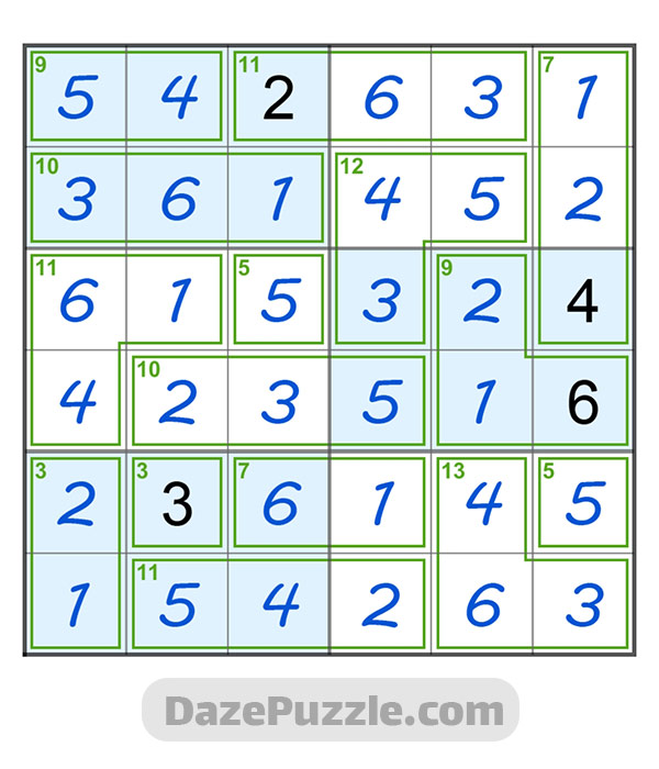 puzzle page killer sudoku 13 november 2024 answer