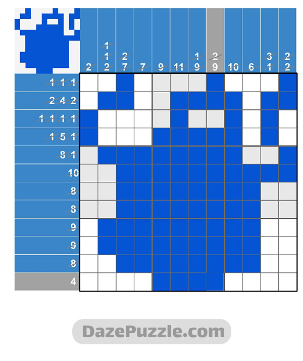 puzzle page picture cross 10 november 2024 answer