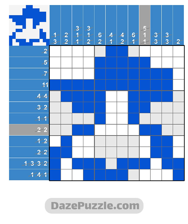 puzzle page picture cross 11 november 2024 answer
