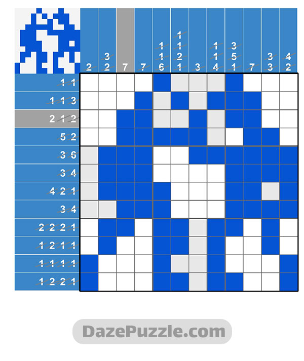 puzzle page picture cross 18 november 2024 answer