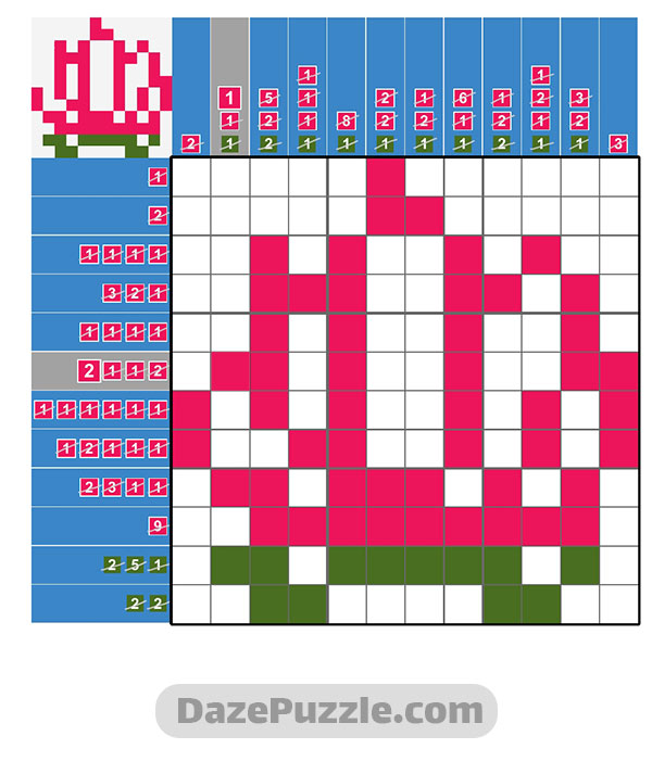 puzzle page picture cross 19 november 2024 answer