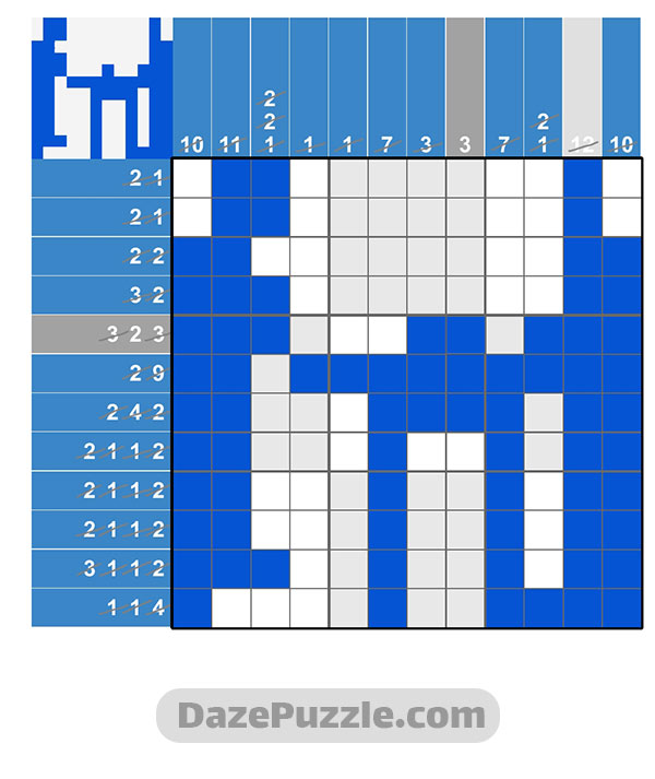 puzzle page picture cross 3 november 2024 answer