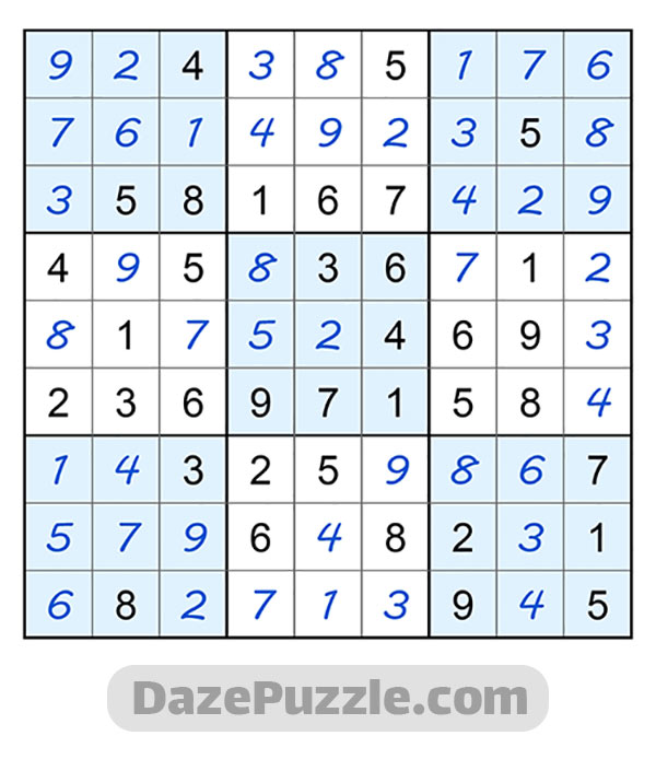 puzzle page sudoku 10 november 2024 answer