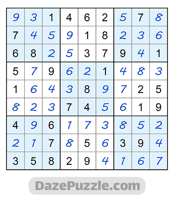 puzzle page sudoku 19 november 2024 answer