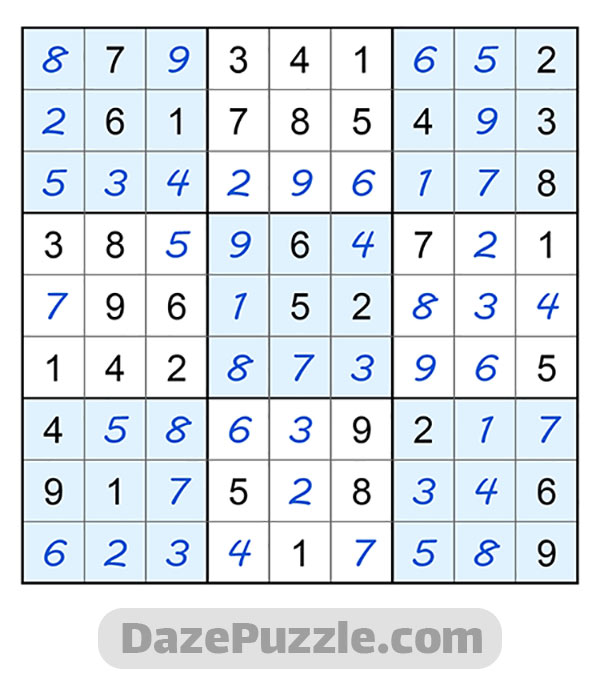 puzzle page sudoku 24 november 2024 answer