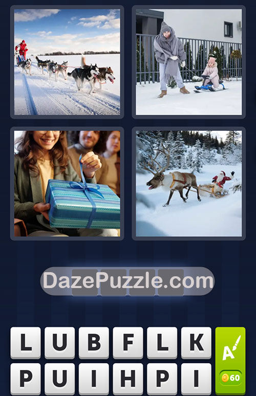4 Pics 1 Word Daily Bonus Puzzle December 16 2024 Answer