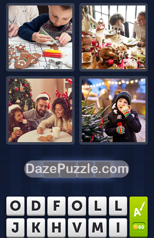 4 Pics 1 Word Daily Puzzle December 17 2024 Answer