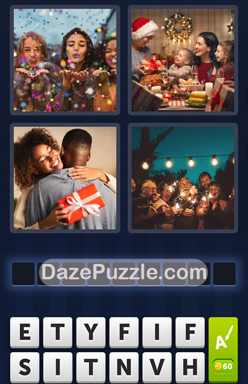 4 Pics 1 Word Daily Puzzle December 24 2024 Answer