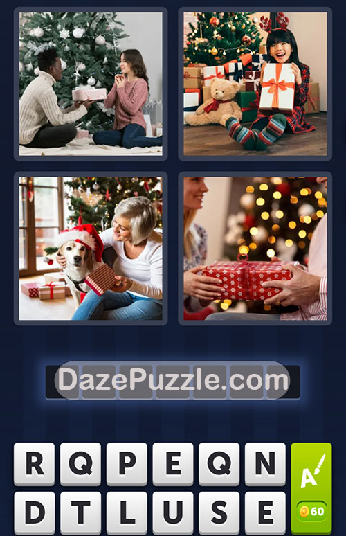 4 Pics 1 Word Daily Puzzle December 25 2024 Answer