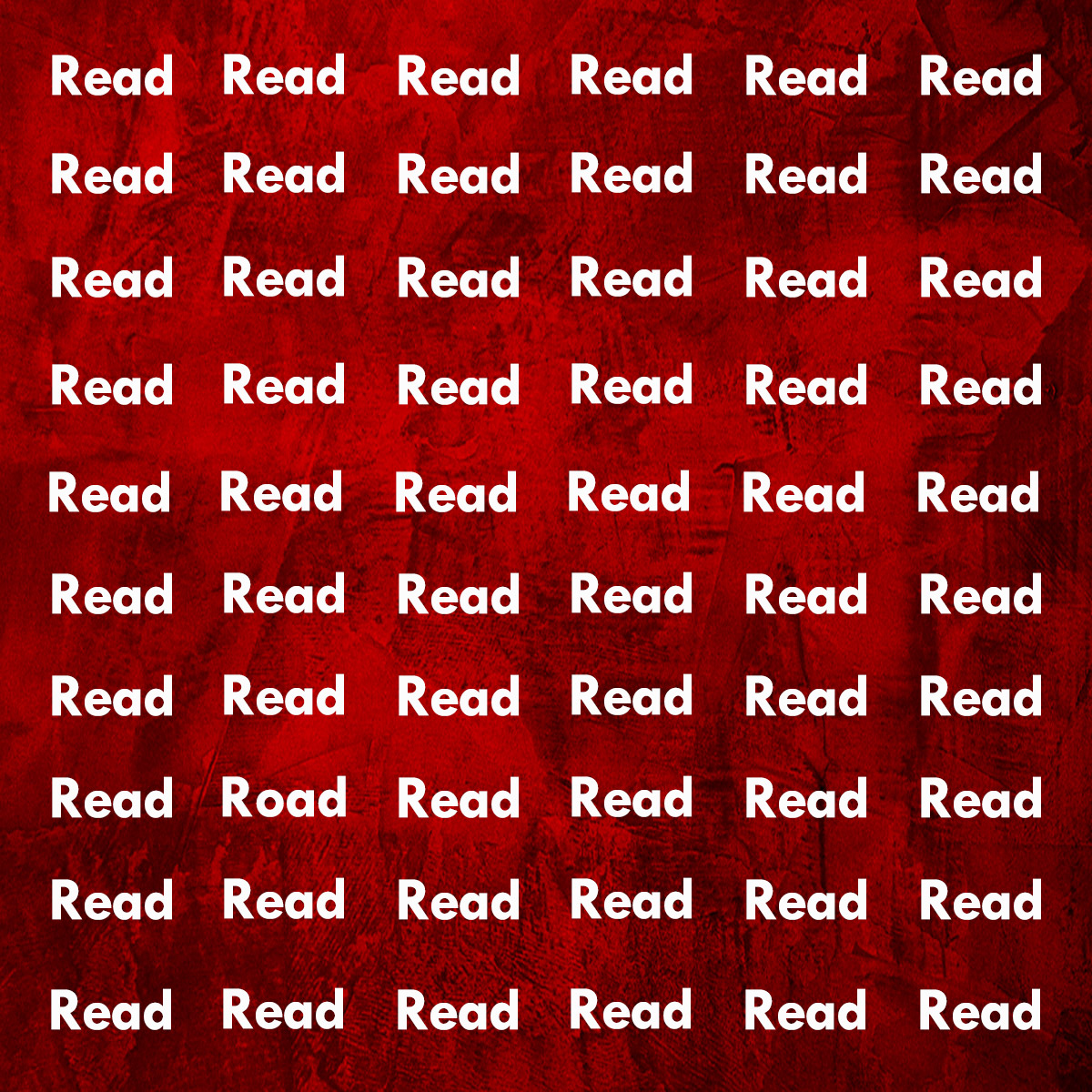 Find the word different among read