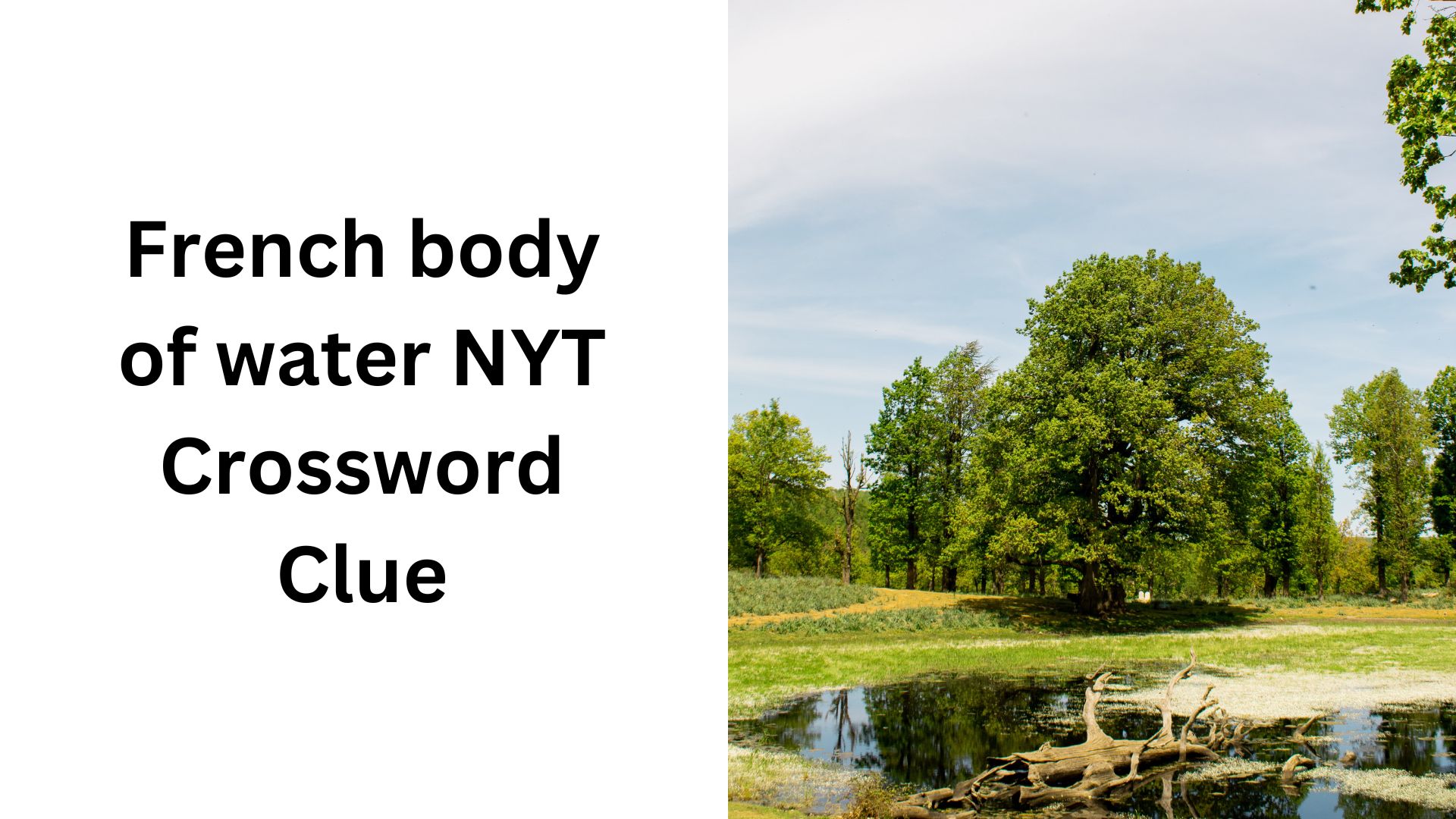French body of water NYT Crossword Clue