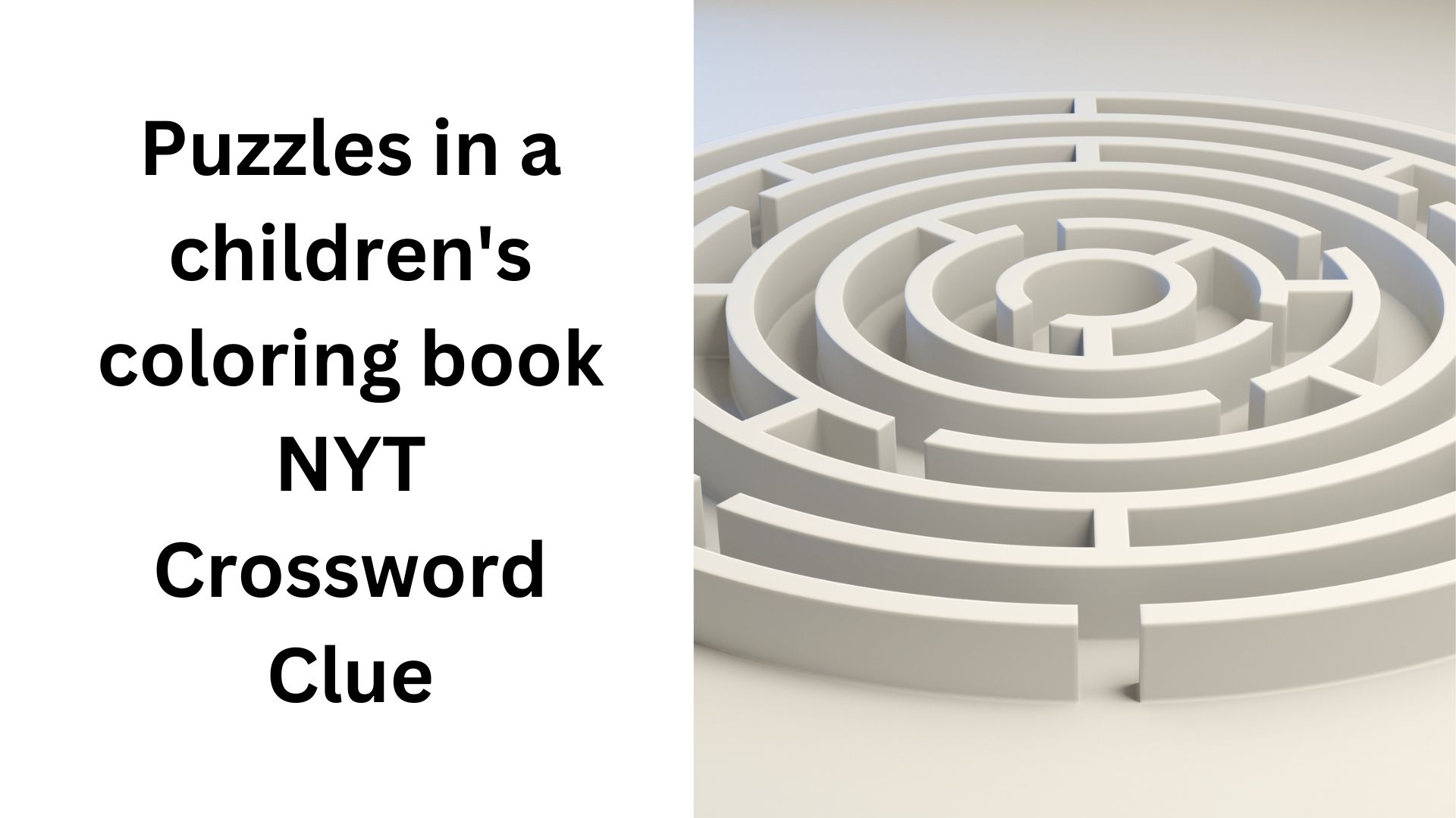 Puzzles in a children's coloring book NYT Crossword Clue