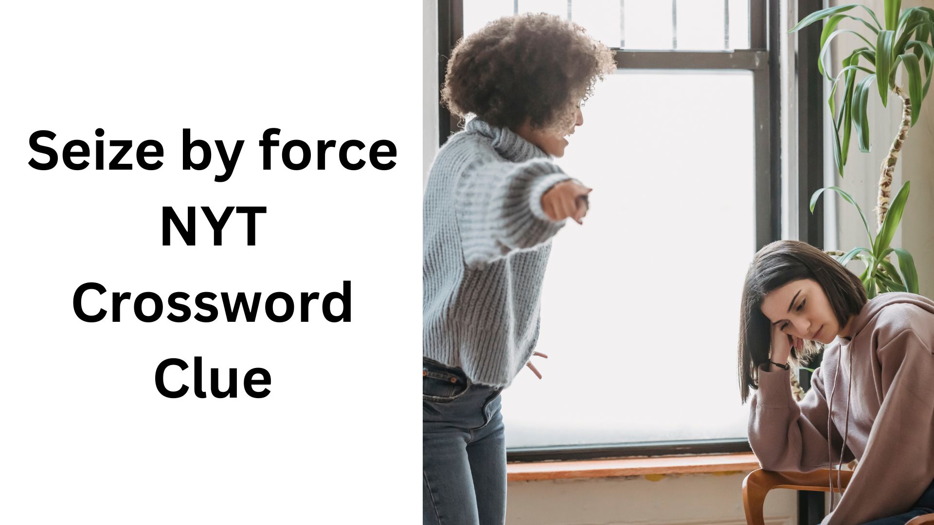Seize by force NYT Crossword Clue