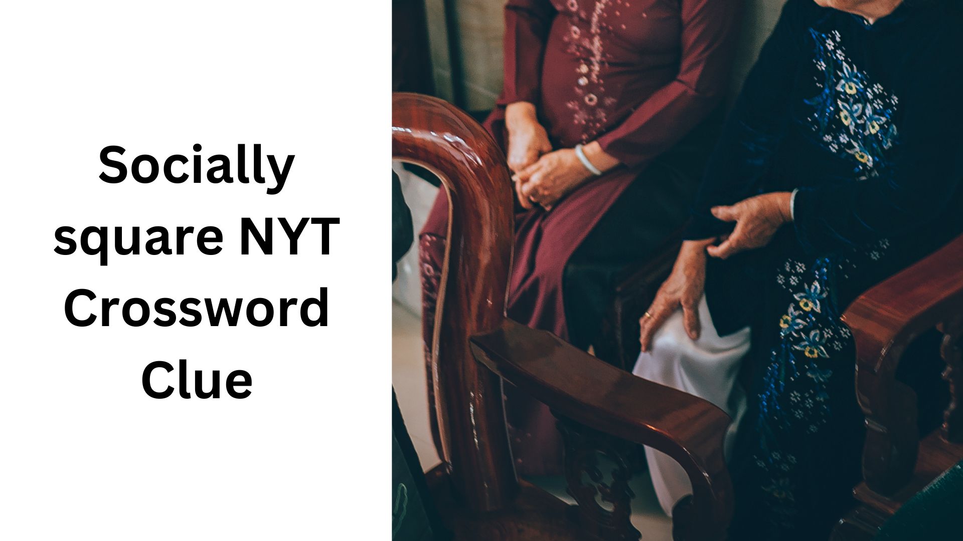 Socially square NYT Crossword Clue