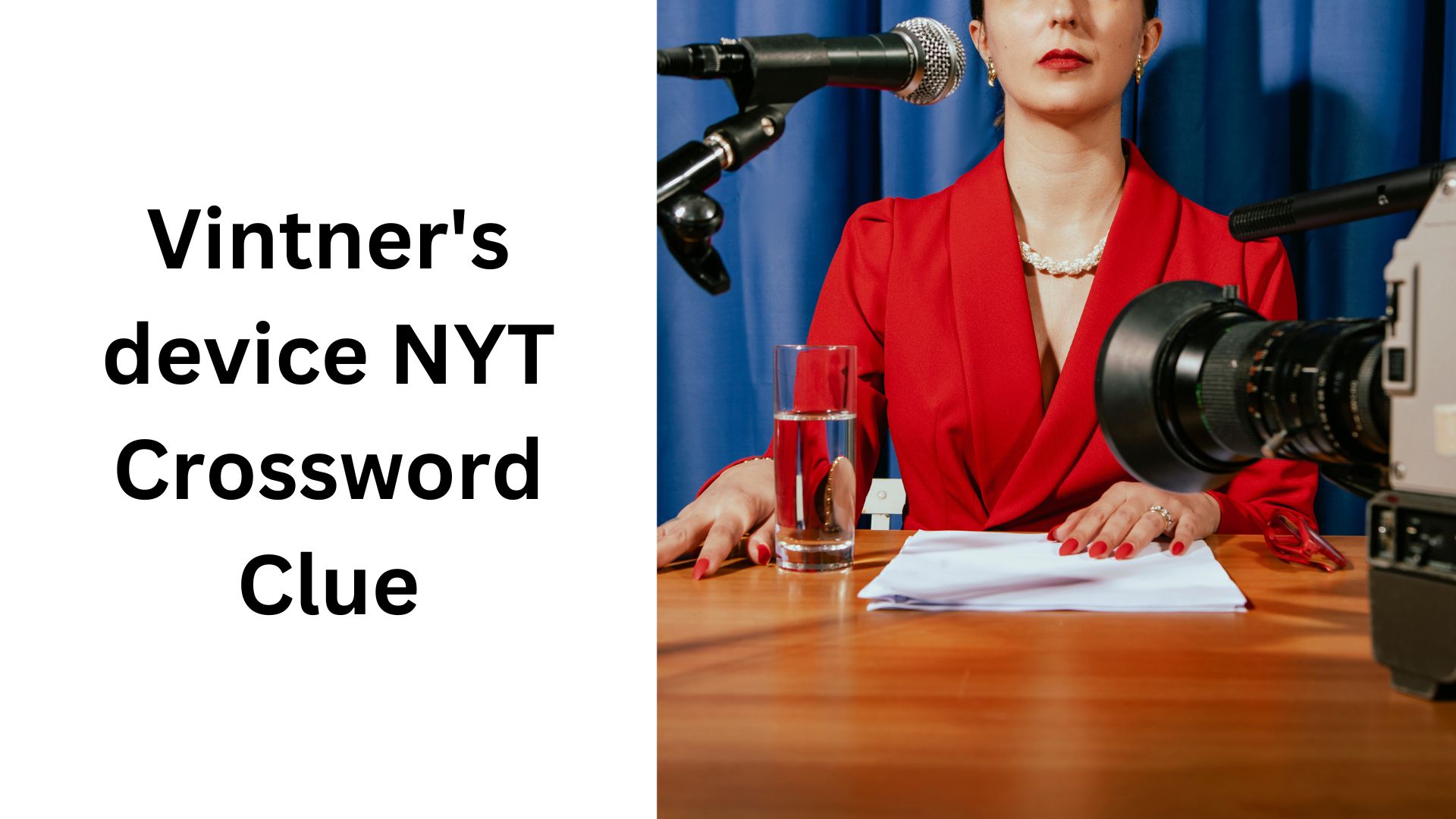 Vintner's device NYT Crossword Clue