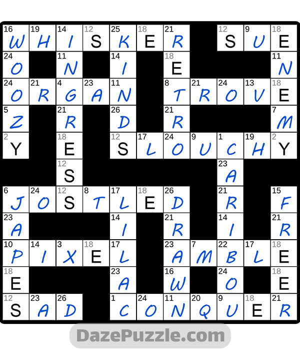 puzzle page codeword 8 december 2024 answer