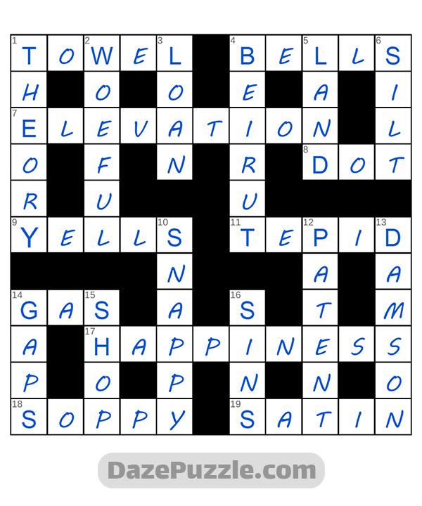 puzzle page crossword 16 december 2024 answer