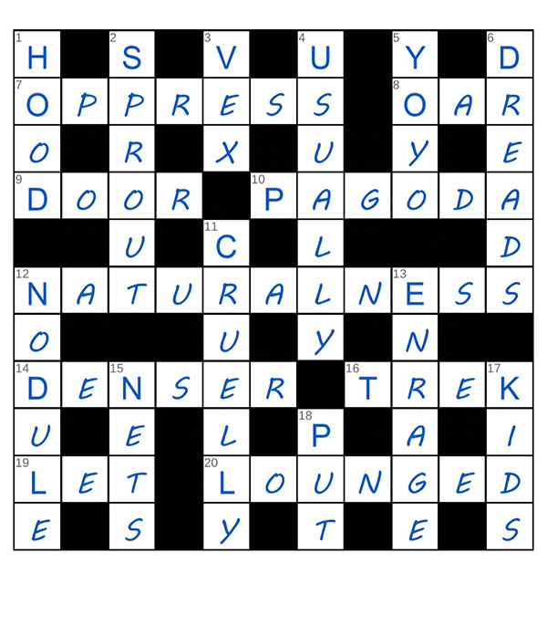 Puzzle Page Crossword December 17 2024 Answers