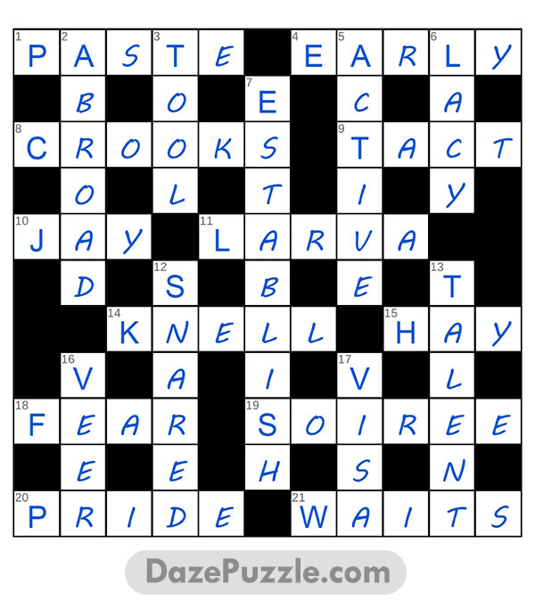 puzzle page crossword 20 december 2024 answer