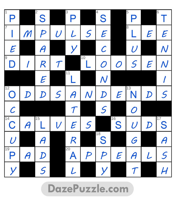 puzzle page crossword 23 december 2024 answer