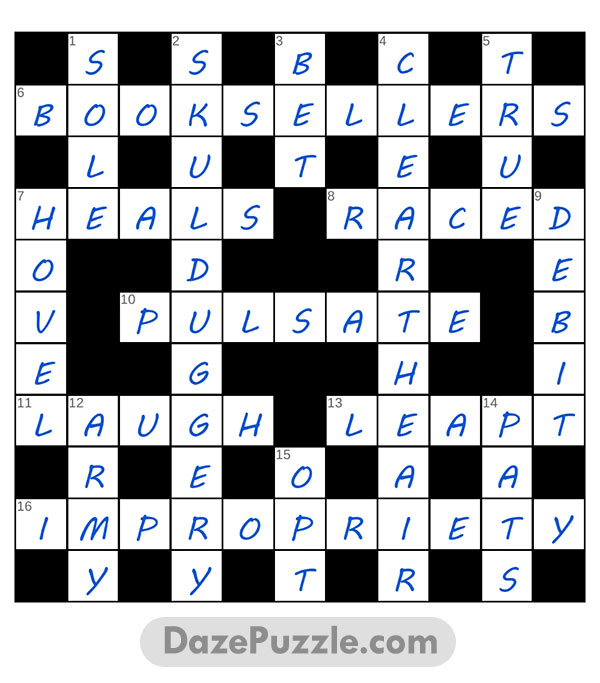 puzzle page crossword 31 december 2024 answer